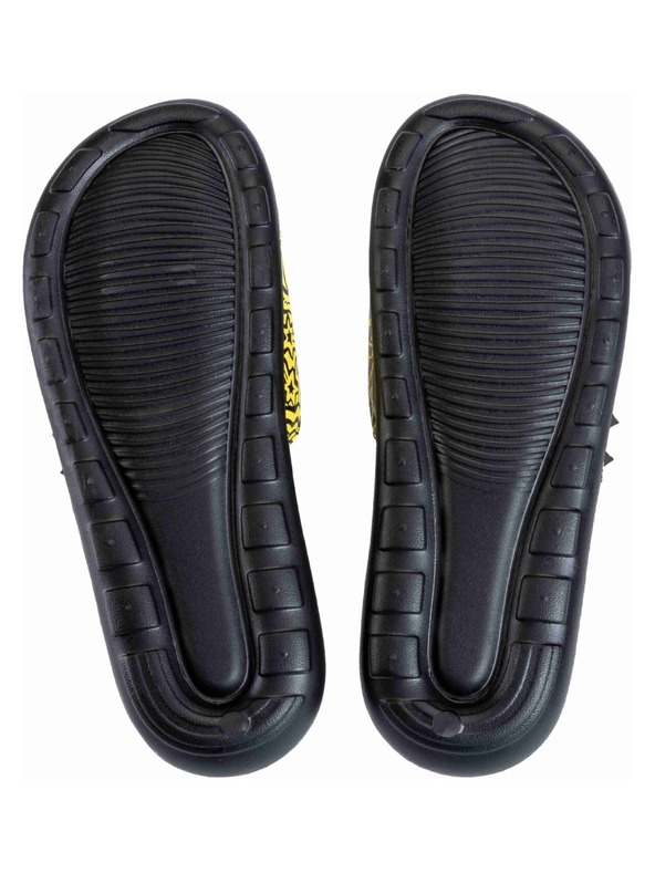 Meatfly Meatfly pantofle Tonny Big Shock Black / Yellow