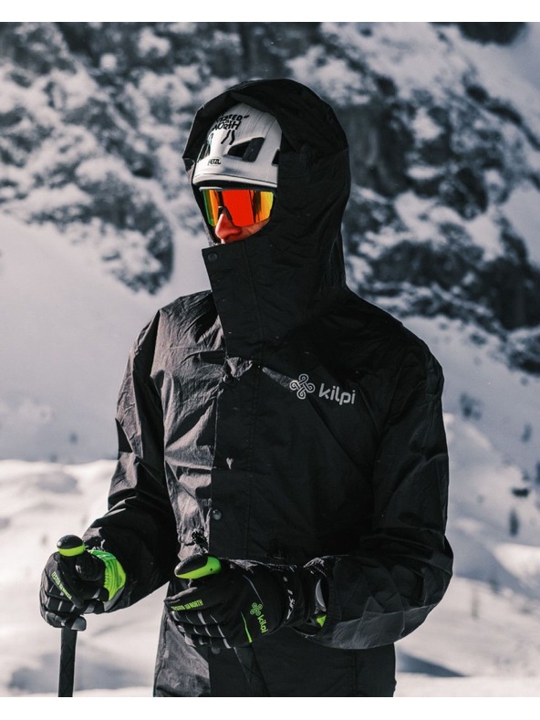 Kilpi Lyžařská pláštěnka Kilpi TEAM RAINCOAT-U Černá
