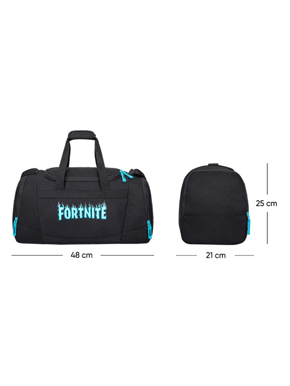 BAAGL  BAAGL Sportovní taška Fortnite Blue GRS