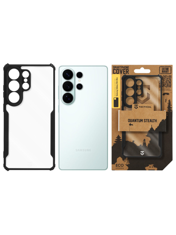 Tactical Tactical Quantum Stealth Kryt pro Samsung Galaxy S26 Ultra Clear/Black