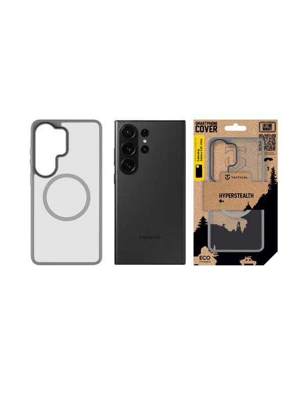 Tactical Tactical MagForce Hyperstealth Kryt pro Samsung Galaxy S26 Ultra Light Grey