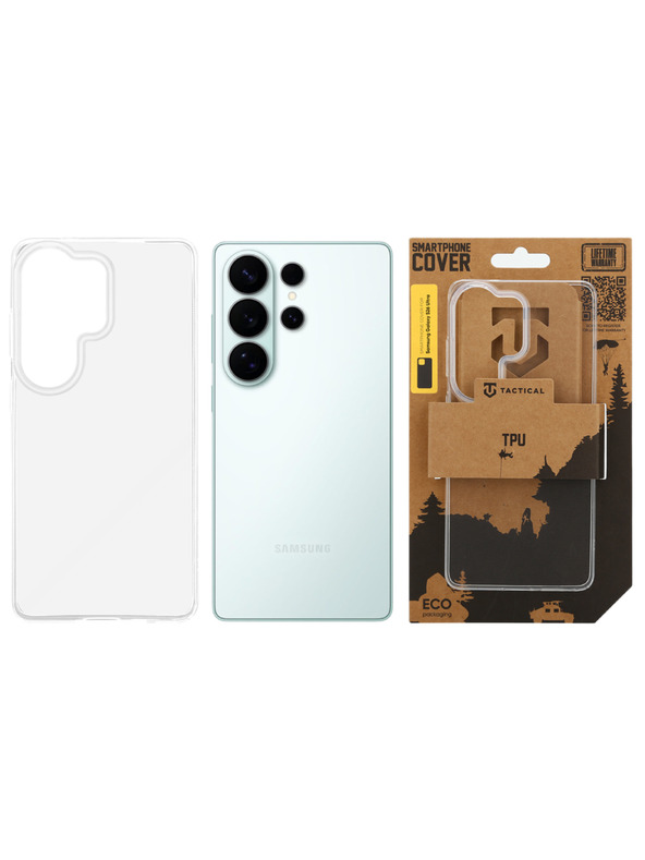 Tactical Tactical TPU Kryt pro Samsung Galaxy S26 Ultra Transparent