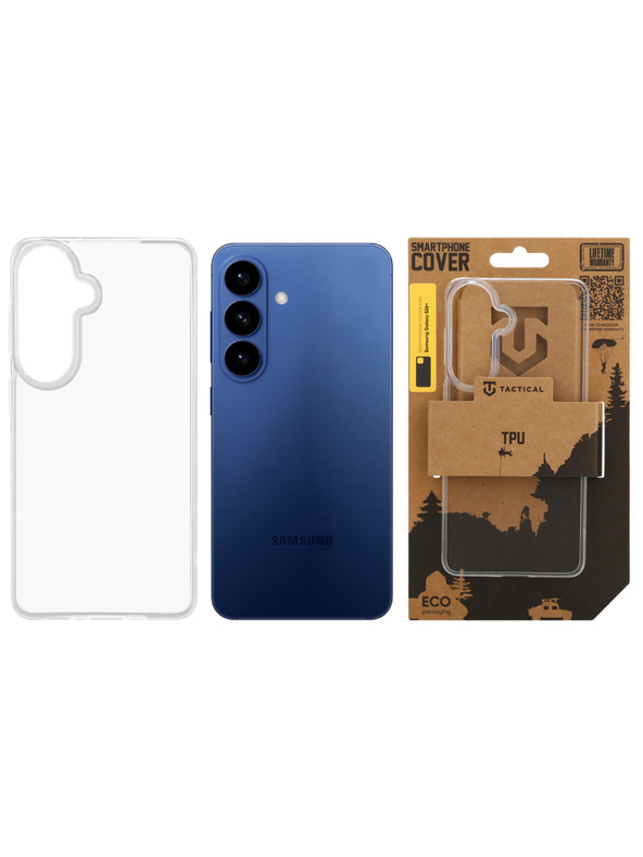 Tactical Tactical TPU Kryt pro Samsung Galaxy S26+ Transparent