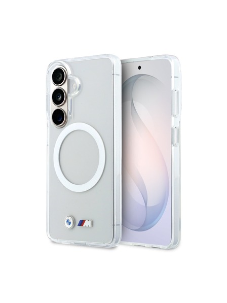 BMW BMW M IML Metal Logo Magnetic Zadní Kryt pro Samsung Galaxy S26 Transparent