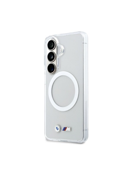 BMW BMW M IML Metal Logo Magnetic Zadní Kryt pro Samsung Galaxy S26 Transparent