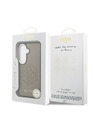 Guess Guess PU Perforated 4G Logo Magnetic Zadní Kryt pro Samsung Galaxy S26 Brown