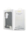 Guess Guess PU 4G Script Metal Logo Magnetic Zadní Kryt pro Samsung Galaxy S26 Black