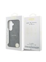 Guess Guess PU Leather 4G Gold Frame Magnetic Zadní Kryt pro Samsung Galaxy S26 Black