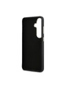 Guess Guess PU Grained 4G Resin Metal Logo Zadní Kryt pro Samsung Galaxy S26 Black