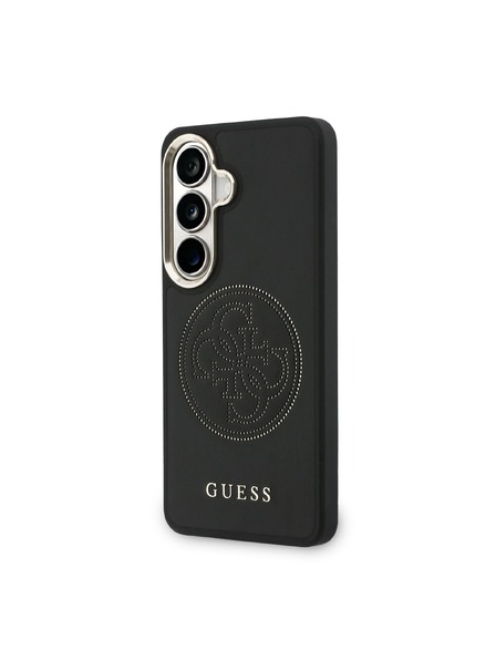 Guess Guess PU Perforated 4G Logo Magnetic Zadní Kryt pro Samsung Galaxy S26 Black