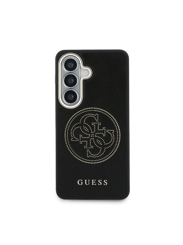 Guess Guess PU Perforated 4G Logo Magnetic Zadní Kryt pro Samsung Galaxy S26 Black