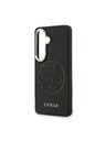 Guess Guess PU Perforated 4G Logo Magnetic Zadní Kryt pro Samsung Galaxy S26 Black