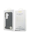 Guess Guess PU Perforated 4G Logo Magnetic Zadní Kryt pro Samsung Galaxy S26 Black