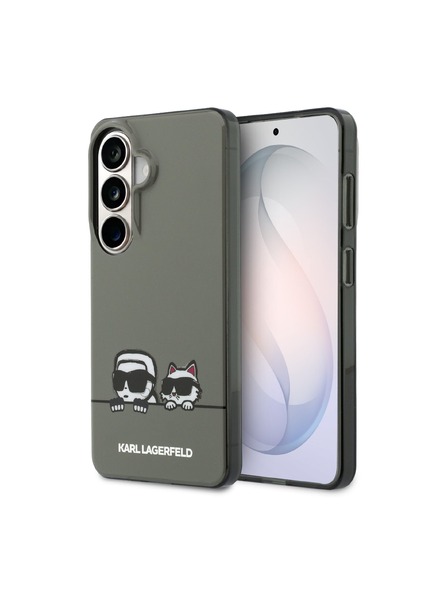 Karl Lagerfeld Karl Lagerfeld IML K&CH Peekaboo Logo Magnetic Zadní Kryt pro Samsung Galaxy S26 Black