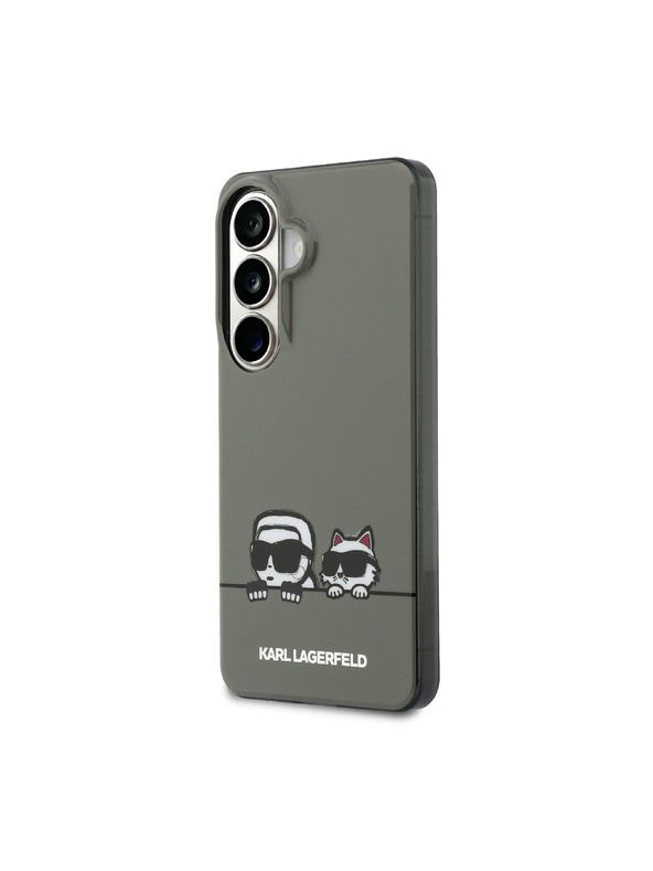 Karl Lagerfeld Karl Lagerfeld IML K&CH Peekaboo Logo Magnetic Zadní Kryt pro Samsung Galaxy S26 Black