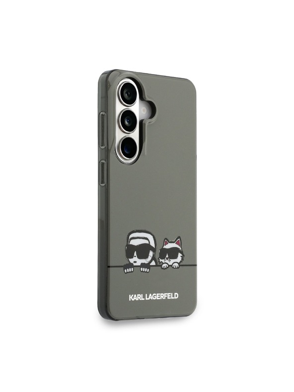Karl Lagerfeld Karl Lagerfeld IML K&CH Peekaboo Logo Magnetic Zadní Kryt pro Samsung Galaxy S26 Black