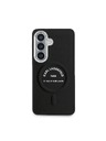 Karl Lagerfeld Karl Lagerfeld PU RSG Logo Magnetic Zadní Kryt pro Samsung Galaxy S26 Black