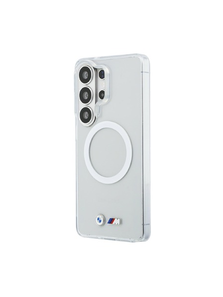 BMW BMW M IML Metal Logo Magnetic Zadní Kryt pro Samsung Galaxy S26 Ultra Transparent