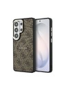 Guess Guess PU Leather 4G Gold Frame Magnetic Zadní Kryt pro Samsung Galaxy S26 Ultra Brown