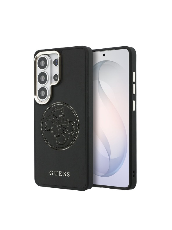 Guess Guess PU Perforated 4G Logo Magnetic Zadní Kryt pro Samsung Galaxy S26 Ultra Black