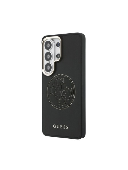 Guess Guess PU Perforated 4G Logo Magnetic Zadní Kryt pro Samsung Galaxy S26 Ultra Black