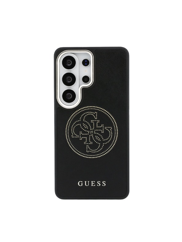 Guess Guess PU Perforated 4G Logo Magnetic Zadní Kryt pro Samsung Galaxy S26 Ultra Black