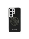 Guess Guess PU Perforated 4G Logo Magnetic Zadní Kryt pro Samsung Galaxy S26 Ultra Black