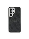 Guess Guess PU Leather 4G Gold Frame Magnetic Zadní Kryt pro Samsung Galaxy S26 Ultra Black