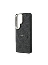 Guess Guess PU Leather 4G Gold Frame Magnetic Zadní Kryt pro Samsung Galaxy S26 Ultra Black