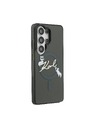 Karl Lagerfeld Karl Lagerfeld IML Choupette Karl Script Logo Magnetic Zadní Kryt pro Samsung Galaxy S26 Ultra Black