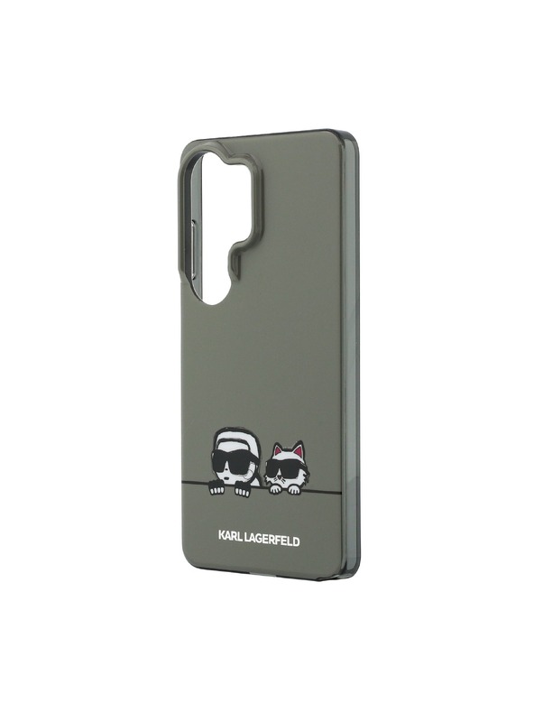 Karl Lagerfeld Karl Lagerfeld IML K&CH Peekaboo Logo Magnetic Zadní Kryt pro Samsung Galaxy S26 Ultra Black