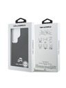 Karl Lagerfeld Karl Lagerfeld Grained PU Leather K&CH Heads Magnetic Zadní Kryt pro Samsung Galaxy S26 Ultra Black