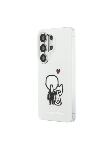 Karl Lagerfeld Karl Lagerfeld IML K&CH Back Logo Magnetic Zadní Kryt pro Samsung Galaxy S26 Ultra Transparent