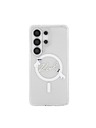 Karl Lagerfeld Karl Lagerfeld IML Choupette Karl Script Logo Magnetic Zadní Kryt pro Samsung Galaxy S26 Ultra Transparent