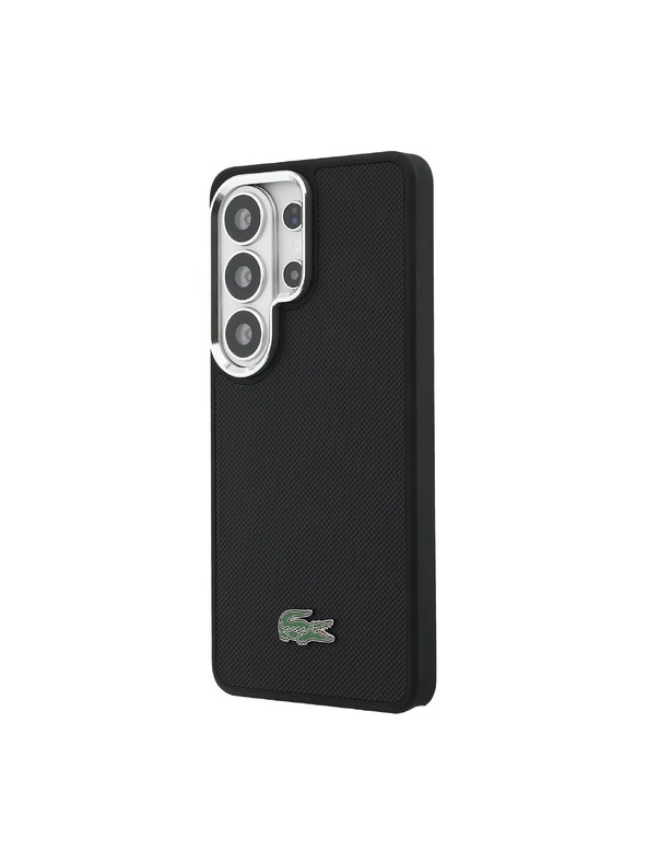 Lacoste Lacoste Petit Pique Metal Logo Magnetic Zadní Kryt pro Samsung Galaxy S26 Ultra Black