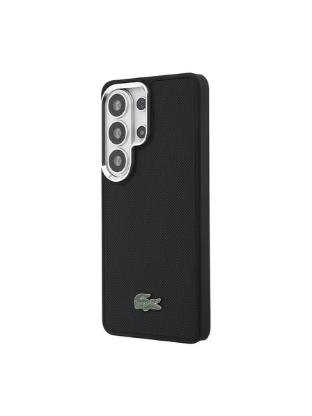 Lacoste Lacoste Petit Pique Metal Logo Magnetic Zadní Kryt pro Samsung Galaxy S26 Ultra Black