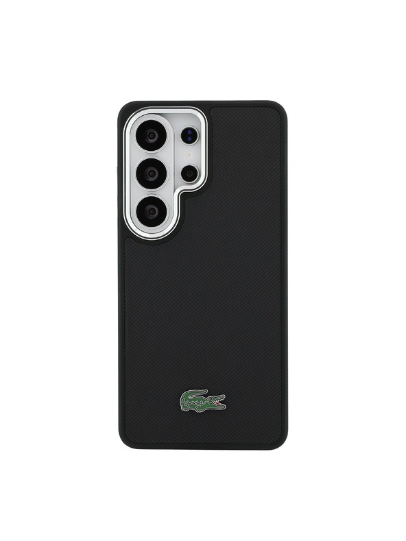 Lacoste Lacoste Petit Pique Metal Logo Magnetic Zadní Kryt pro Samsung Galaxy S26 Ultra Black