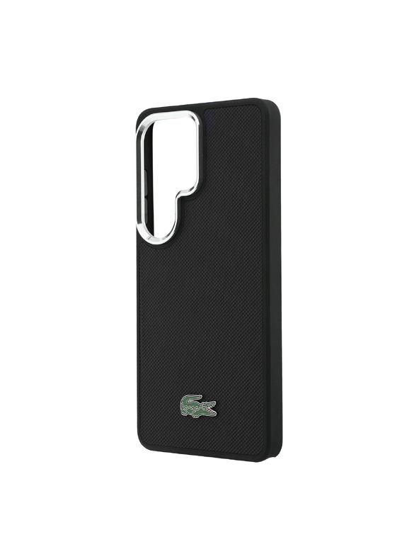 Lacoste Lacoste Petit Pique Metal Logo Magnetic Zadní Kryt pro Samsung Galaxy S26 Ultra Black