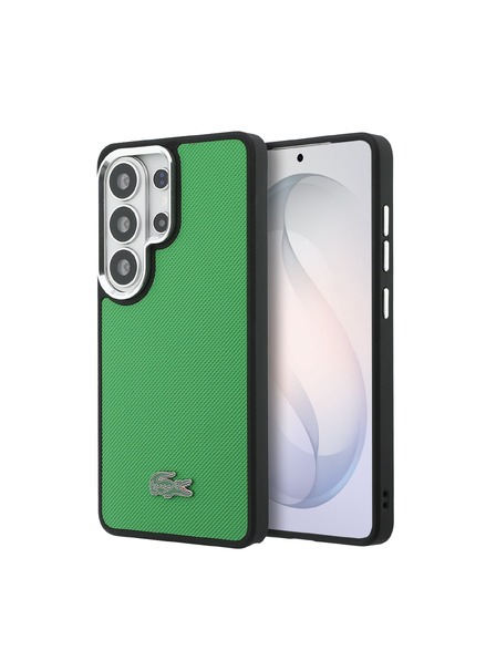 Lacoste Lacoste Petit Pique Metal Logo Magnetic Zadní Kryt pro Samsung Galaxy S26 Ultra Estragon Green