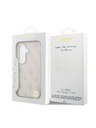 Guess Guess PU Leather 4G Gold Frame Magnetic Zadní Kryt pro Samsung Galaxy S26+ Pink