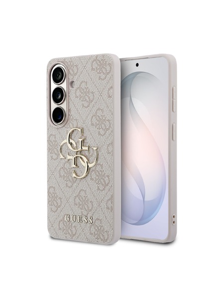 Guess Guess PU 4G Metal Logo Zadní Kryt pro Samsung Galaxy S26+ Pink