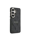 Guess Guess PU Leather 4G Gold Frame Magnetic Zadní Kryt pro Samsung Galaxy S26+ Black