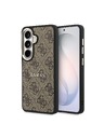 Guess Guess PU Leather 4G Gold Frame Magnetic Zadní Kryt pro Samsung Galaxy S26+ Brown