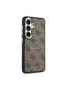 Guess Guess PU Leather 4G Gold Frame Magnetic Zadní Kryt pro Samsung Galaxy S26+ Brown