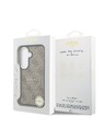 Guess Guess PU Leather 4G Gold Frame Magnetic Zadní Kryt pro Samsung Galaxy S26+ Brown