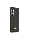 Lacoste Lacoste PVC Blend Monogram Gold Logo Magnetic Zadní Kryt pro Samsung Galaxy S26+ Brown