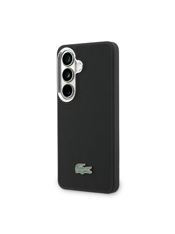 Lacoste Lacoste Petit Pique Metal Logo Magnetic Zadní Kryt pro Samsung Galaxy S26+ Black