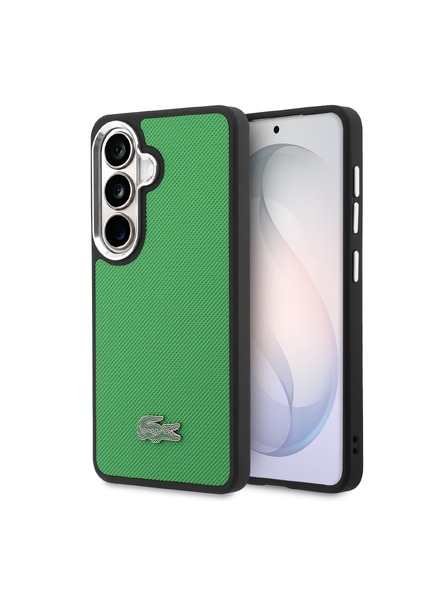 Lacoste Lacoste Petit Pique Metal Logo Magnetic Zadní Kryt pro Samsung Galaxy S26+ Estragon Green