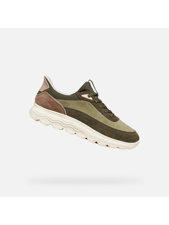Geox Zelené dámské tenisky Geox Spherica Plus