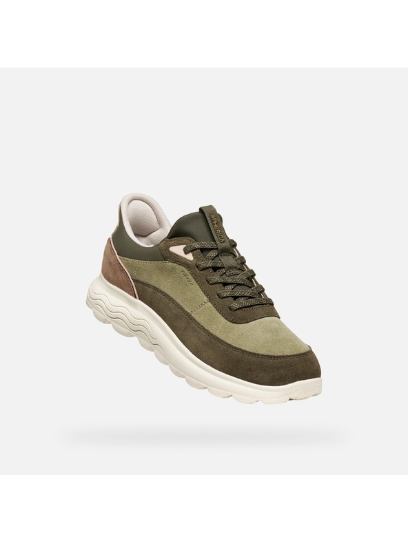 Geox Zelené dámské tenisky Geox Spherica Plus